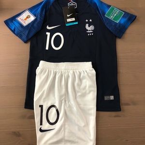 mbappe kids kit